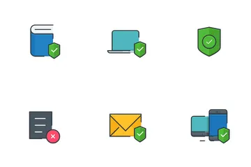 Internet-Sicherheit Symbolpack