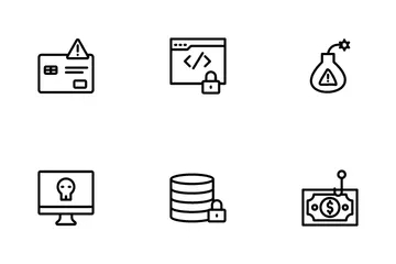 Internet-Sicherheit Symbolpack