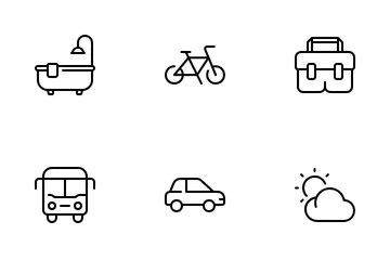 Daily Routine Icon Pack