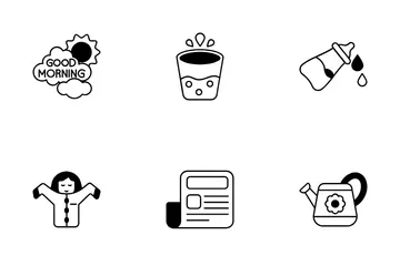Daily Routine Icon Pack