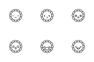 Daisy Emoji Icon Pack