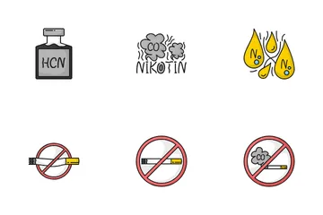 Dangers Of Smoking Icon Pack