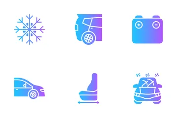 Dashboard Car Icon Pack
