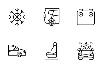 Dashboard Car Icon Pack