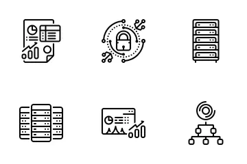 Data Analytics Line Icon Pack