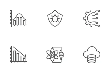 Data Analytics Line Icons Icon Pack
