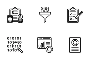 Data Analytics Vol-1 Icon Pack