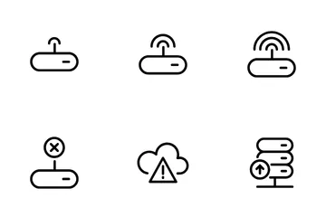 Data And Network Icon Pack
