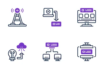 Data And Network Icon Pack