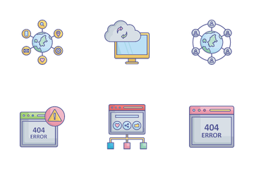 Data And Networking Icon Pack