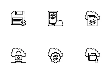 Data Backup Icon Pack