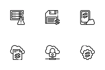 Data Backup Icon Pack