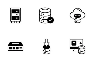 Data Center Icon Pack