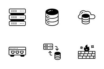 Data Center Icon Pack