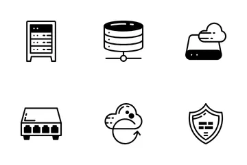 Data Center Icon Pack