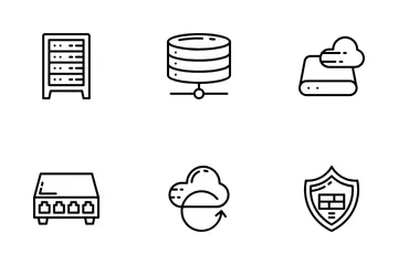 Data Center Icon Pack