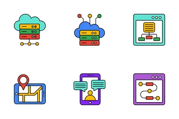 Data Center Icon Pack