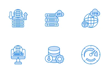 Data Center Icon Pack