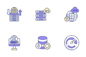 Data Center Icon Pack