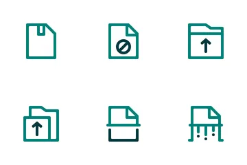 Data Document Icon Pack