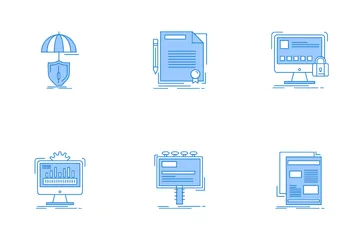Data Economy And Advertising Media Icon Pack