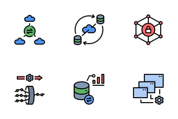 Data Fabric Icon Pack