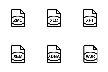 Data File Format Icon Pack