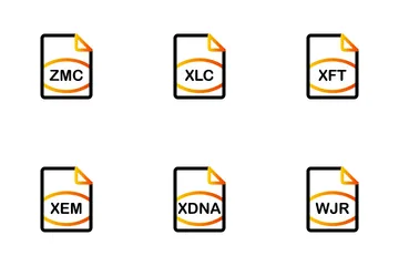 Data File Format Icon Pack