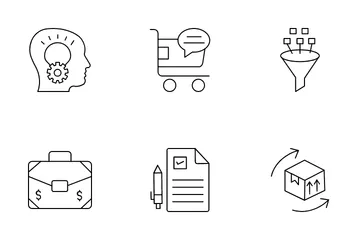 Data Management And Server Icon Pack