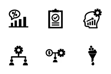 Data Management And Server Icon Pack