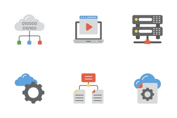 Data Management Flat Icons 2 Icon Pack