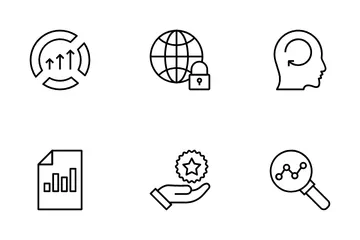 Data Management Line VOL 2 Icon Pack