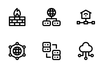 Data Network Icon Pack