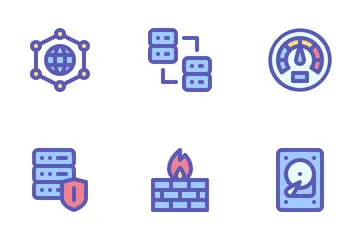 Data Network Icon Pack