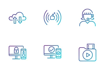 Data Network Icon Pack