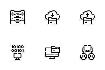 Data Organization Icon Pack