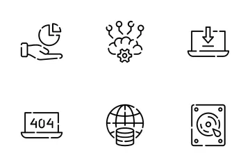 Data Processing Icon Pack