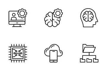 Data Science And Big Data Icon Pack