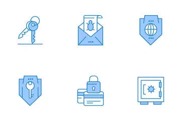Data Science And Cyber Security Icon Pack