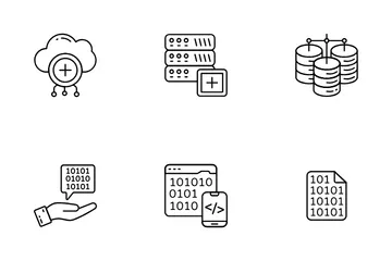 Data Science And Data Analytics Icon Pack