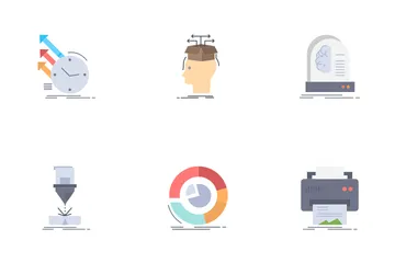 Data Science And Fabrication Lab Icon Pack