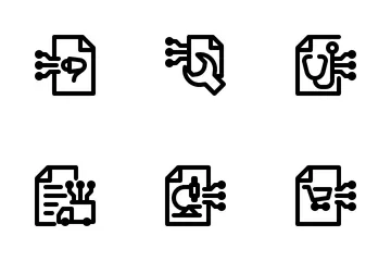 Data Science Application Icon Pack