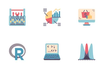 Data Science Flat Icon Pack