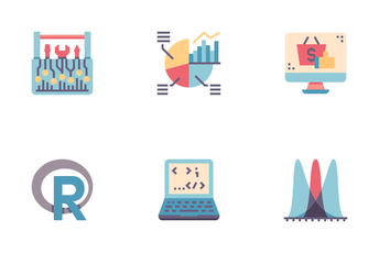 Data Science Flat Icon Pack