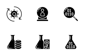Data Science - Glyph Icon Pack
