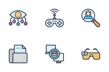 Data Science Technology Icon Pack