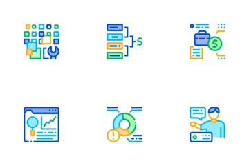 Data Scientist Worker Icon Pack