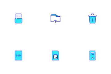 Data Storage Icon Pack