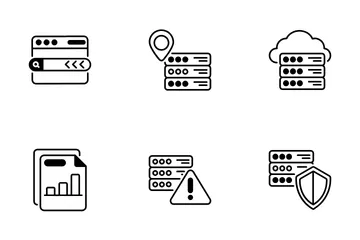 Data Storage Icon Pack