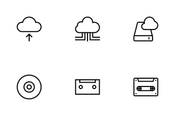 Data Storage Icon Pack